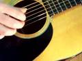 Finger pick lesson with Greenday's Time of Your Life Part 2
