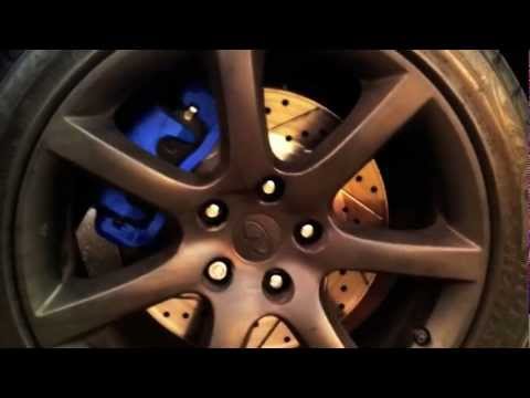 Cross Drilled & Slotted Rotors(Infiniti G35)
