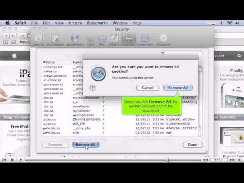 how to turn cookies on mac