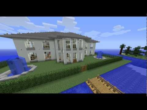 Minecraft Houses on Minecraft Mansion 2 95 Modern House Download 95 Diamonds