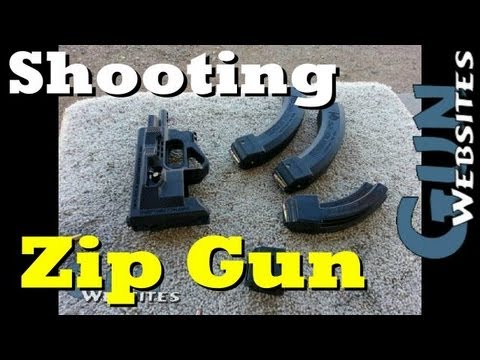 zip - Shooting the ZIP Gun, .22 lr Pistol (Zip Factory) for the first time Its funny how many people think this gun didn't work, lol (it works fine with the 10 rou...