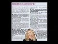 Madonna Sends Out Her Dos & Don\ Madonna Sends Out Her Dos & Don\