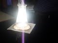 Combustione del magnesio nel vapore d\ Combustione del magnesio nel vapore d\