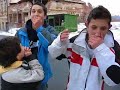 Budding hiphopers in Stare Mesto