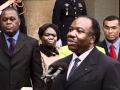 Gabon president makes first trip to France