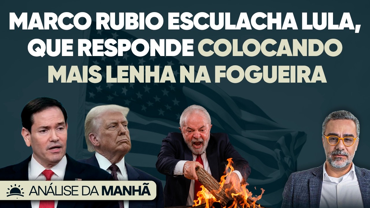 🚨 Marco Rubio Detona Lula Por Ser o Culpado do Tarifaço Contra o Brasil!