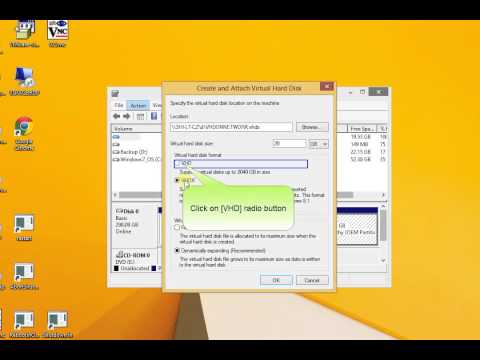how to attach vhd in windows 8