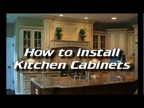 how to fasten kitchen cabinets together