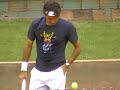 roger federer training with josé higueras roger federer training with josé higueras