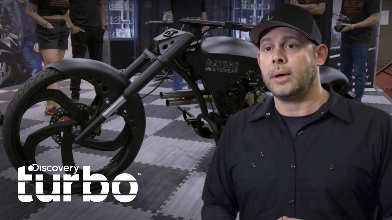 A moto Gatorz de Paul Jr. | American Chopper | Discovery Turbo Brasil