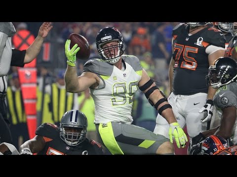 the pro - The 2015 Pro Bowl goes down to the wire, as Team Irvin holds on for a 32-28 victory over Team Carter.