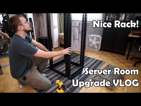 Server 'Room' Rebuild Work-vlog