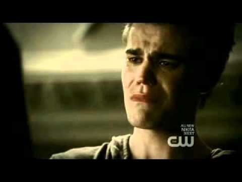 the vampire diaries - stefan and elena BREAK UP! "it's over" scene 2x06