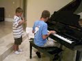 My brother and I - With or Without You Cover