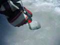 Ice-fishing in Säkylä, Finland