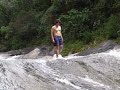 Esse video é do passeio que eu a a priscila fizemos em maoramba...pra quem não conhece essa ai é a famosa cachoeira do escorrega e eu não pude resistir ao escorregão né!
