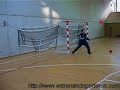 Porteros de balonmano - Trabajo con globos - extremos