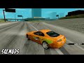 1995 Toyota Supra The Fast And The Furious para GTA San Andreas vídeo 1