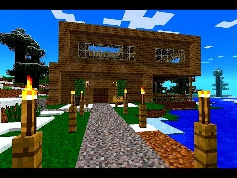 videos de minecraft haciendo casas modernas