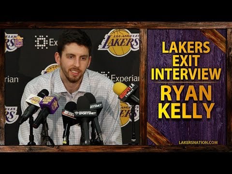 Video: Lakers Exit Interviews 2014: Ryan Kelly Believes Lakers Want Him Back