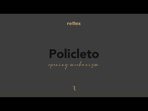 POLICLETO TABLE - Opening mechanism