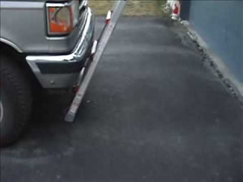 little giant ladders - Watch how much this ladder moves. It is flat out dangerous!
