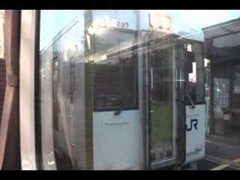 JR東日本　八高線車窓前編　高麗川～高崎（朝日付）キハ110Diesel car
