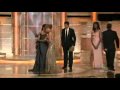 YouTube - Toni Collette scoops Golden Globe