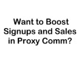 Proxy Comm: How To Promote Your Site