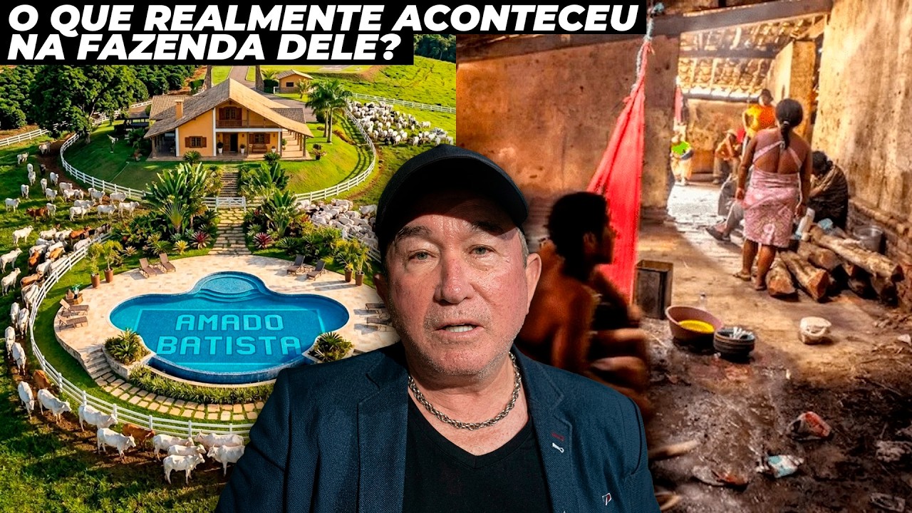 Amado Batista na lista suja do trabalho escravo na fazenda - O que aconteceu?