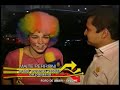 Maite graba ecenas vestida de payaso Maite graba ecenas vestida de payaso