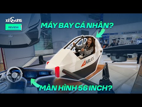 Công nghệ đỉnh nhất tại VMS 2022: máy bay cá nhân, cụm đèn của Lexus LF-Z, màn hình taplo 56 inch..?