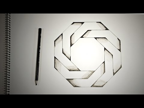 how to draw octagon