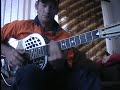 robert johnson/delta style blues slide guitar /open G tuning on tricone