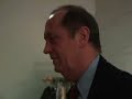 Bill Bradley appears on the Daily Show. This is the back stage, behind the scenes video from the green room. Jon Stewart stops by and Bill reveals the secrets behind his nickname 