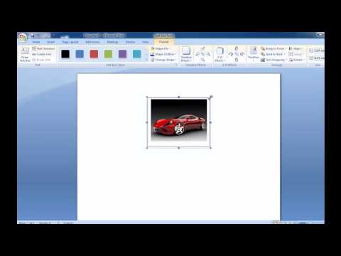 how to fill whole page with picture in word