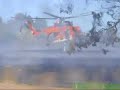 Capoterra - Cagliari - Elicottero antincendio panico al laghetto Capoterra - Cagliari - Elicottero antincendio panico al laghetto