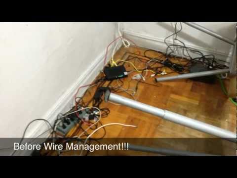 cable supply - In this video I talked about how to wire manage your workstation, I also talk a little about Uninterruptible Power Supply or UPS, what they are and what they...