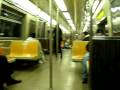Lazer: Dancer on NYC Subway Train