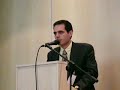 Miguel Duarte discursa ao Centro Democr�tico Liberal