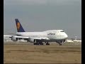 Despegue 747 Lufthansa Despegue 747 Lufthansa