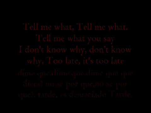 Berserk- tell me why (penpals) Lyrics english and spanish ( Complete Version)
