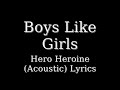 Hero Heroine (acoustic) LYRICS ARE ON DESCRIPTION