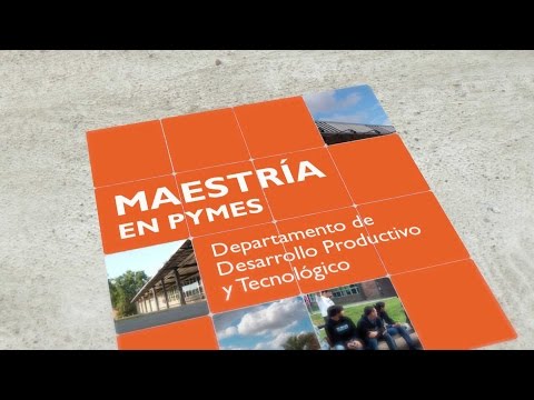 Maestría en Gestión de Micro, Pequeñas y Medianas Empresas Maestría en Gestión de Micro, Pequeñas y Medianas Empresas