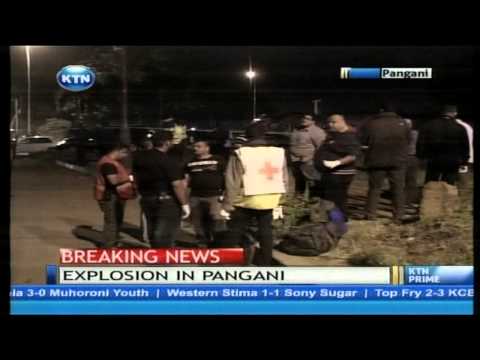 Car explodes on the way to Pangani police station Car explodes on the way to Pangani police station