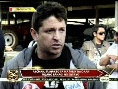 MANNY PACQUIAO goes Incline Run & Road Work Early at BAGUIO CITY (MOSLEY fight) – March 15, 2011