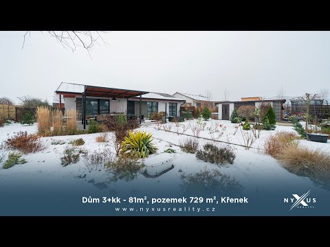 Video Prodej domu 3+kk - 81m², pozemek 729 m², Křenek
