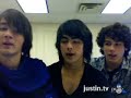 some one had a dream abt nick        awkward!!!!                 jonas brothers talking abt fans     joe yawns big time