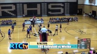 Rochester High School Volleyball vs Whitko
