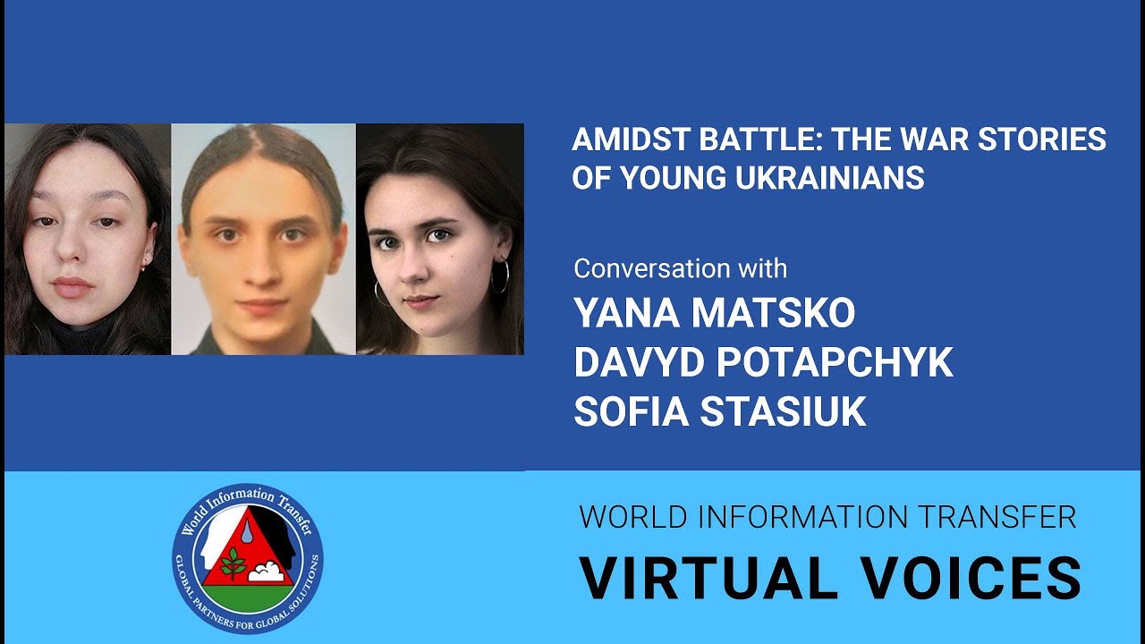 Amidst Battle: The War Stories of Young Ukrainians
